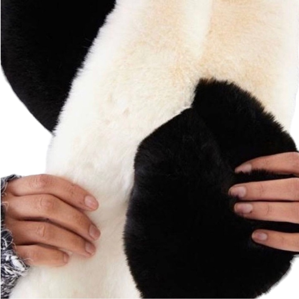 NEW Apparis Layne Faux Fur Stole & Ear Muff Bundle Set ON TREND - Picture 6 of 12